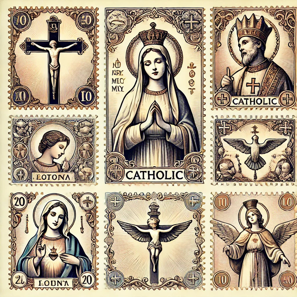 Holy Prayers Stamps